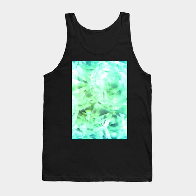 Emerald Texture Tank Top by LaurenPatrick